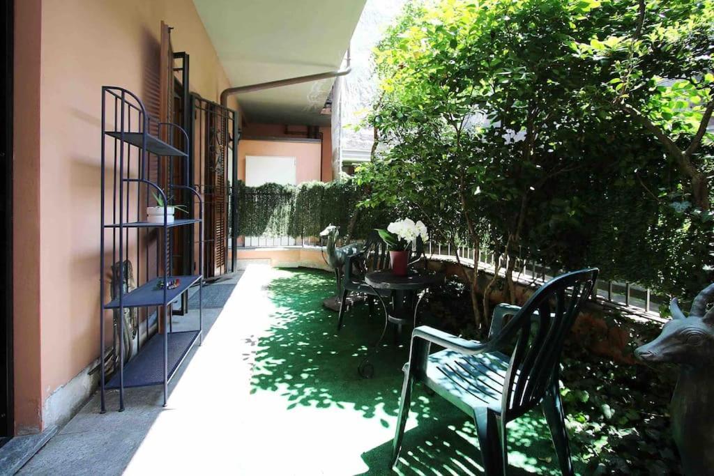 Appartamento Con Giardino Vicino A San Siro Mediolan Zewnętrze zdjęcie