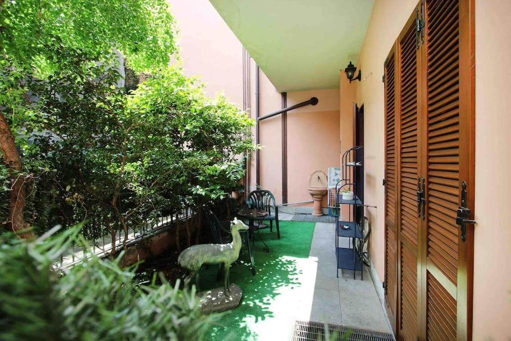 Appartamento Con Giardino Vicino A San Siro Mediolan Zewnętrze zdjęcie
